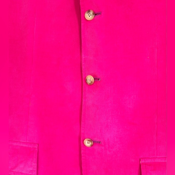 Polo Ralph Lauren Men’s 38 R Pink Corduroy Blazer RARE! - Picture 7 of 12